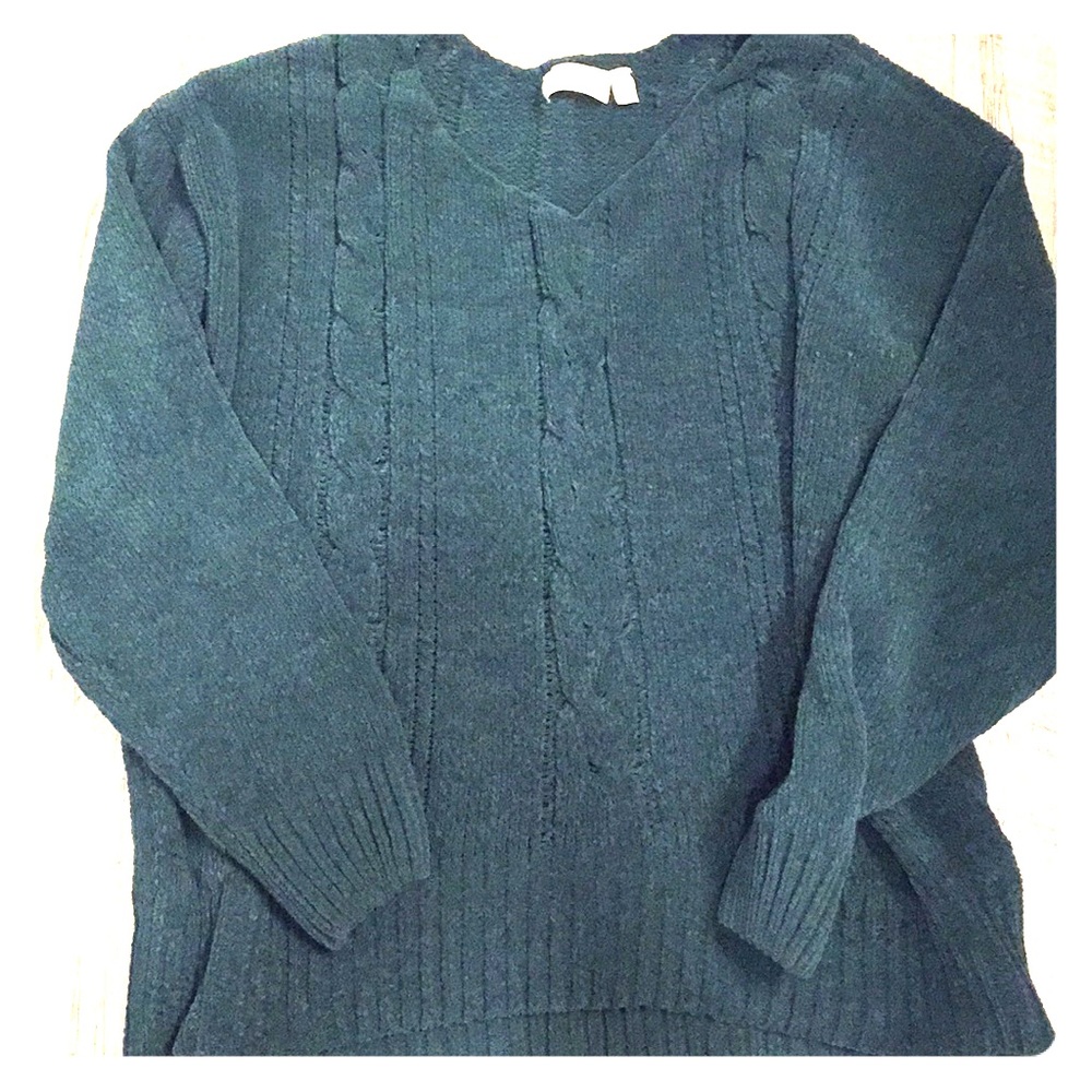 Deep green (evergreen) sweater